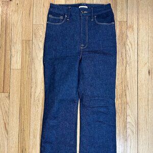 Good American Women's Boot Cut 6-12 Dark Wash Jeans